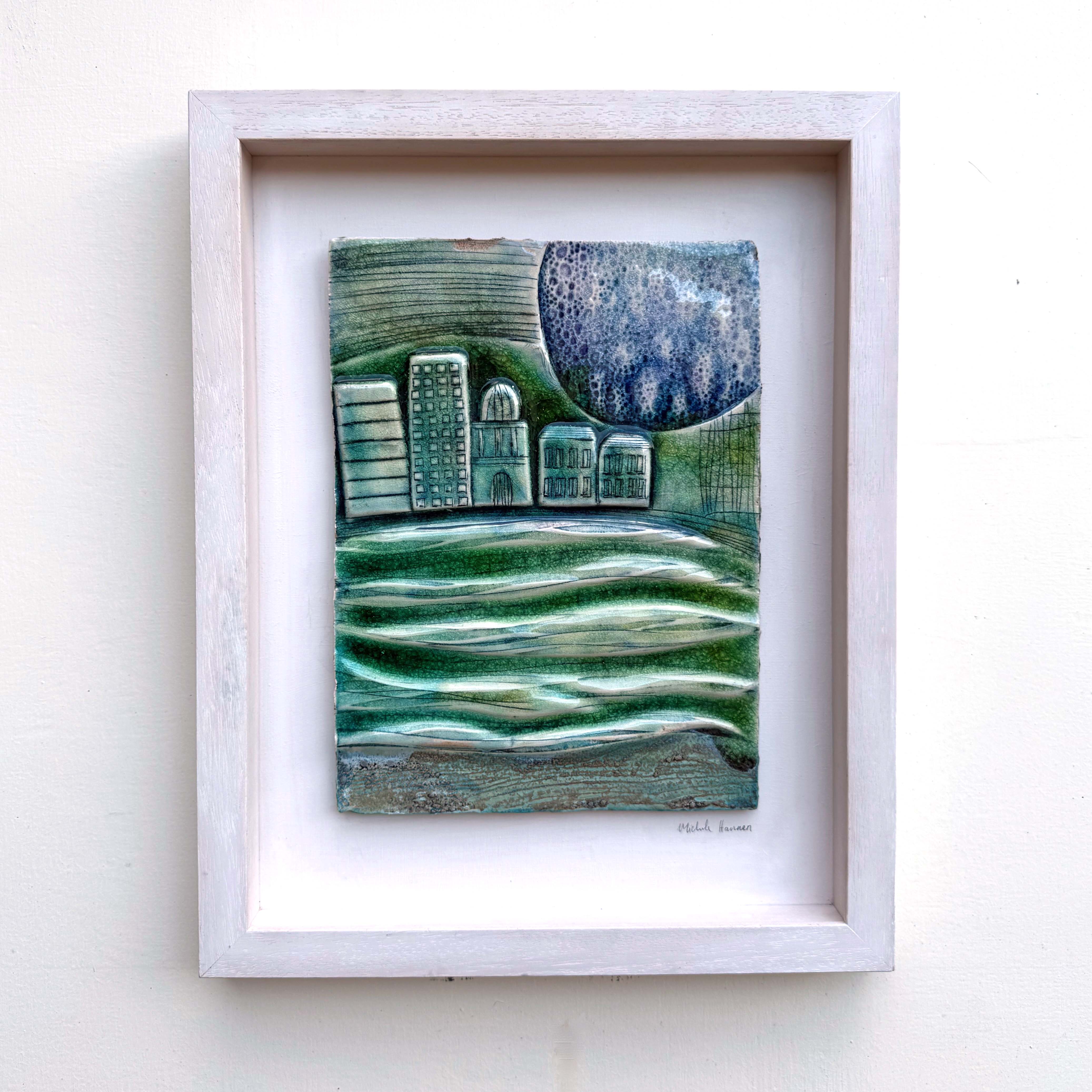 Liffey Reflections - Ceramic Picture, Wall Art
