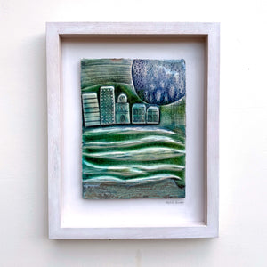 Liffey Reflections - Ceramic Picture, Wall Art