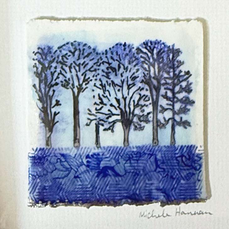 Morning Light - Framed Porcelain Picture, Wall art