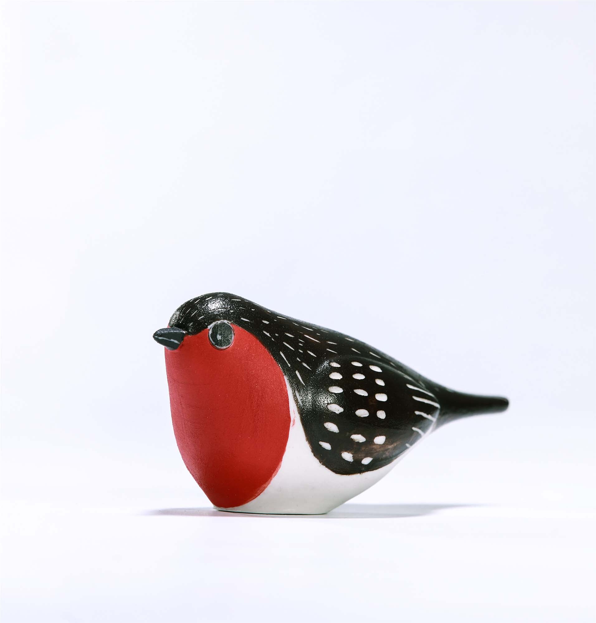Porcelain Robin Sculpture