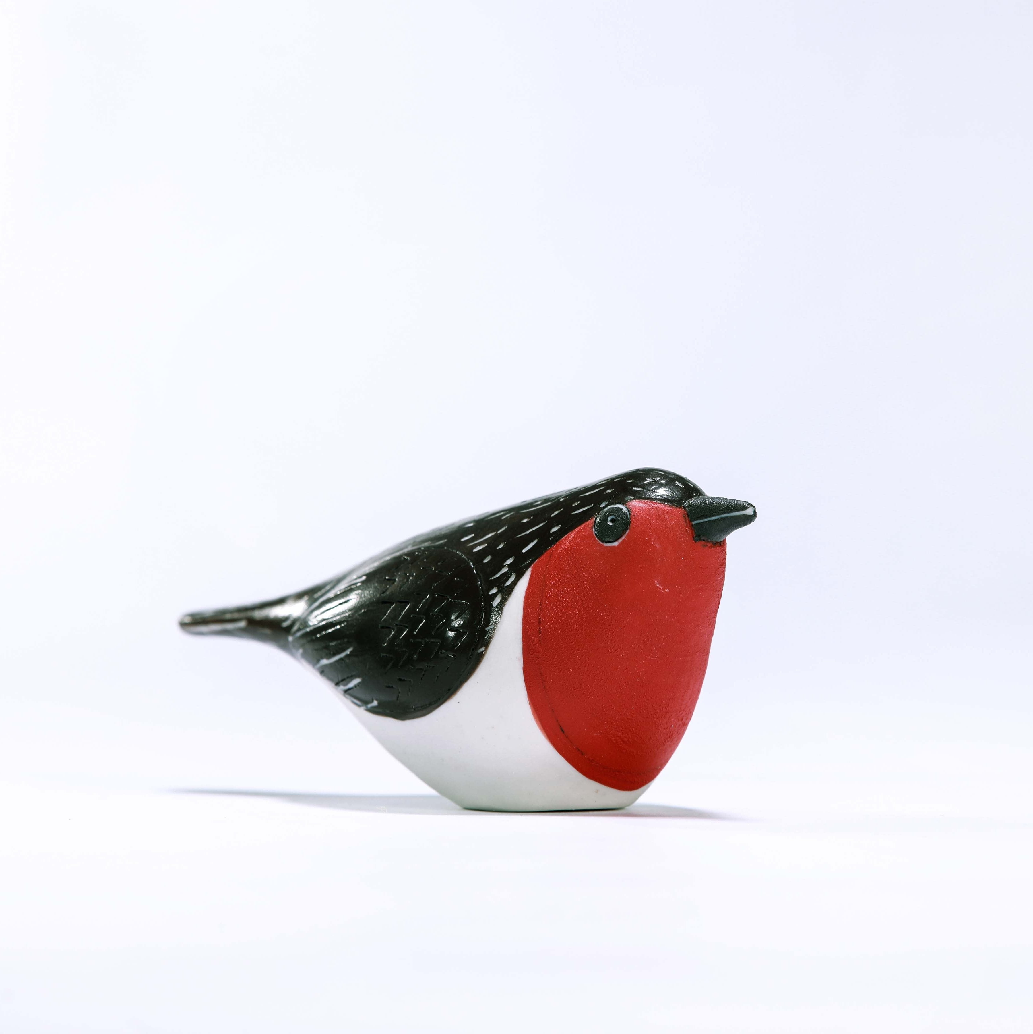 Porcelain Robin Sculpture