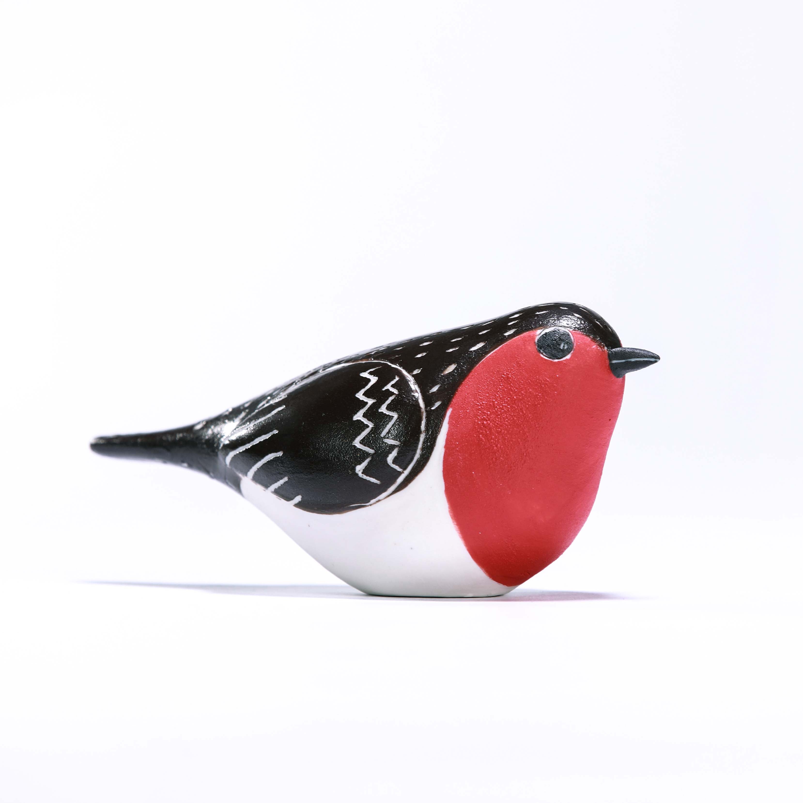 Porcelain Robin Sculpture
