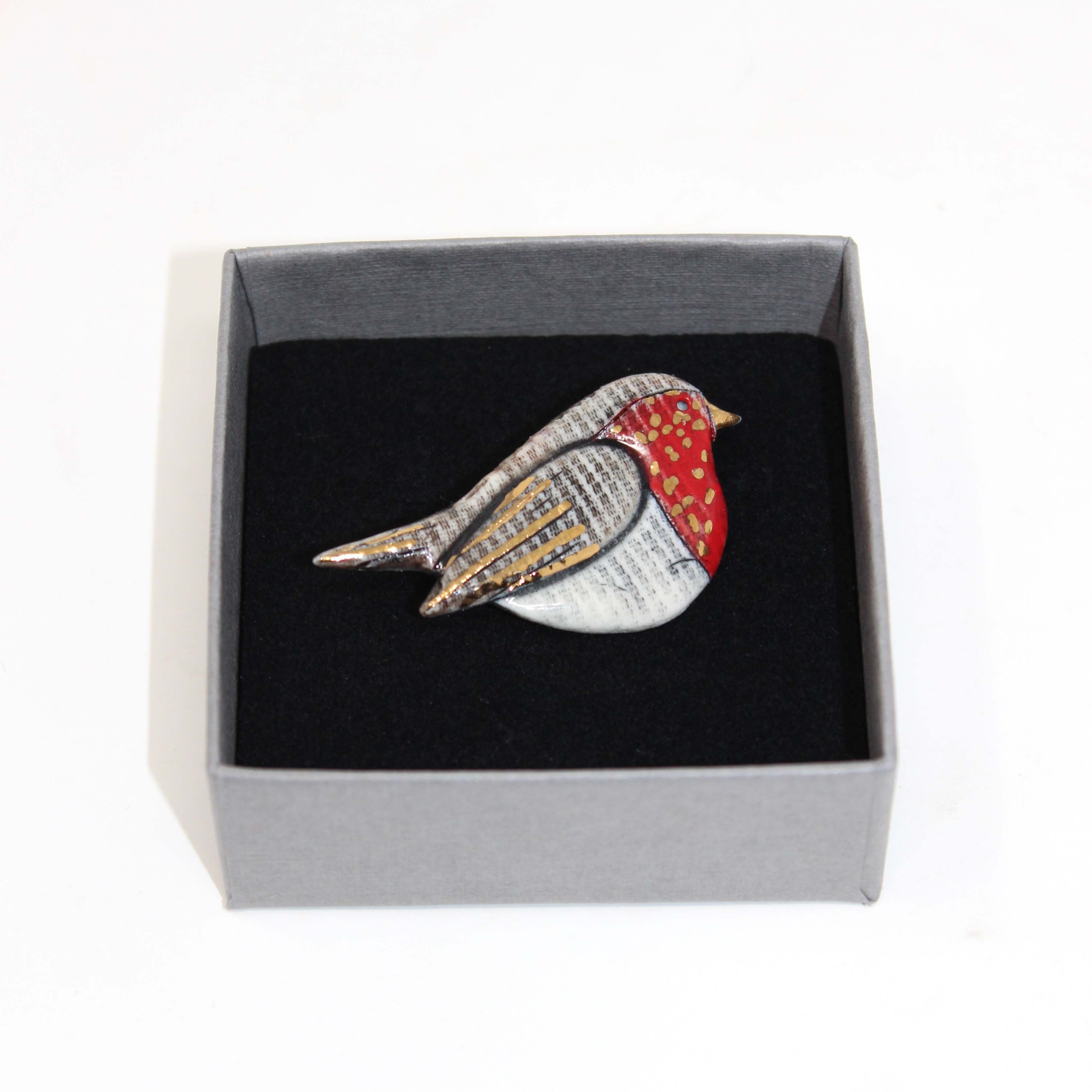Robin Brooch Pin