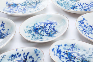 Porcelain Swallow Dish, Large
